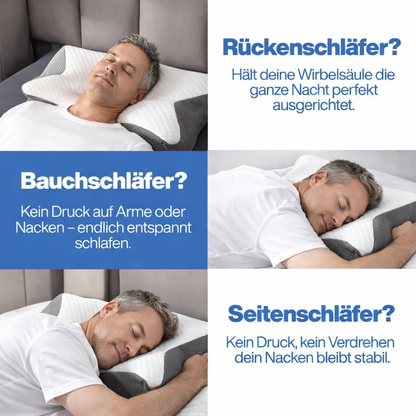 Nackenleicht® Nackenkissen - Aufwachen ohne Nackenschmerzen