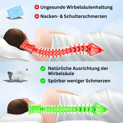 Nackenleicht® Nackenkissen - Aufwachen ohne Nackenschmerzen
